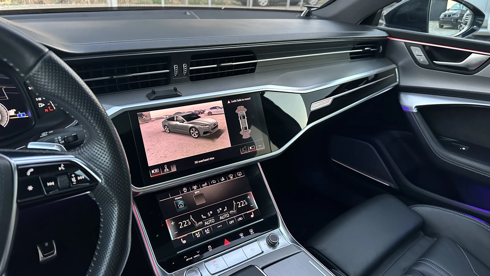 Audi A7 50TDI| 3XS-LINE| HEAD UP| NIGHT VISION| B&O| FULL, снимка 11 - Автомобили и джипове - 55980250