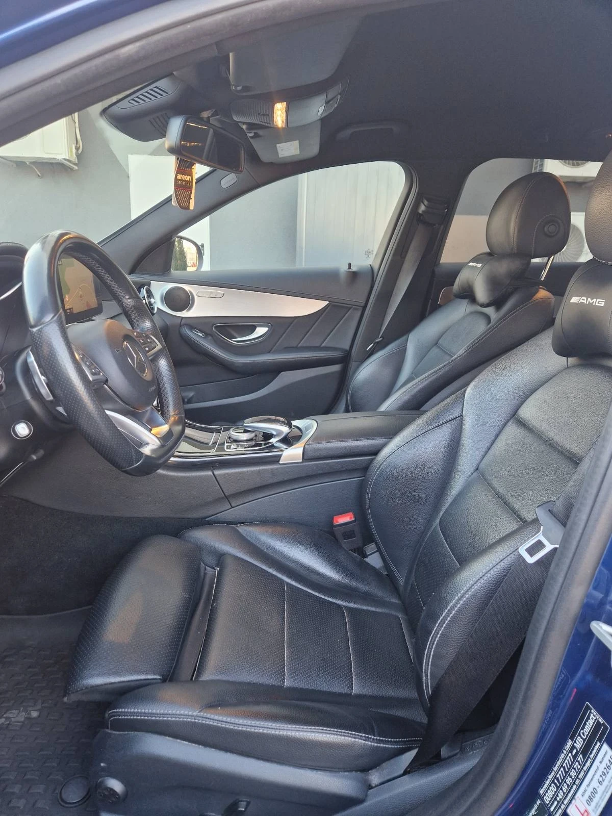 Mercedes-Benz C 220 Mercedes-Benz C-220/AMG, снимка 13 - Автомобили и джипове - 53713188