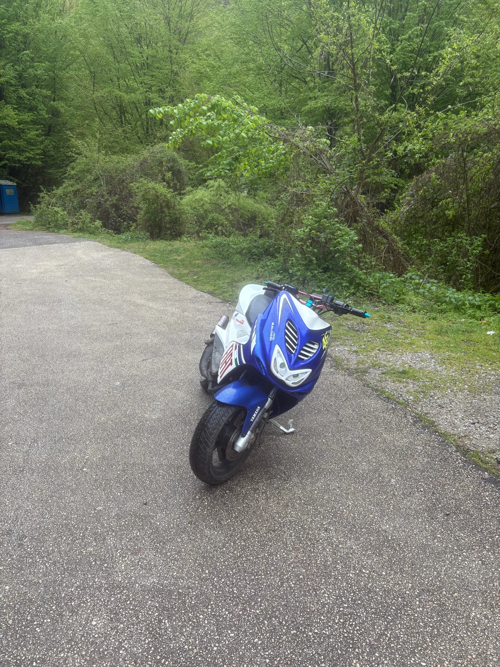 Yamaha Aerox 70cc malossi full tuning , снимка 3 - Мотоциклети и мототехника - 55802917