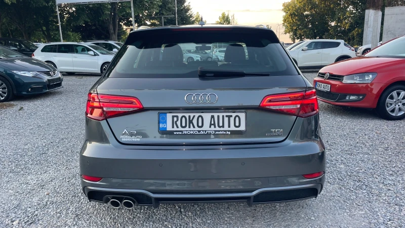 Audi A3 2.0TDI/4x4/FACELIFT/S LINE/NAVI/КОЖА/LED/МАСАЖ/, снимка 5 - Автомобили и джипове - 50829152