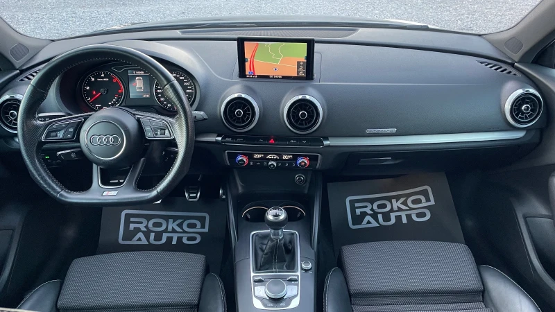 Audi A3 2.0TDI/4x4/FACELIFT/S LINE/NAVI/КОЖА/LED/МАСАЖ/, снимка 10 - Автомобили и джипове - 50829152