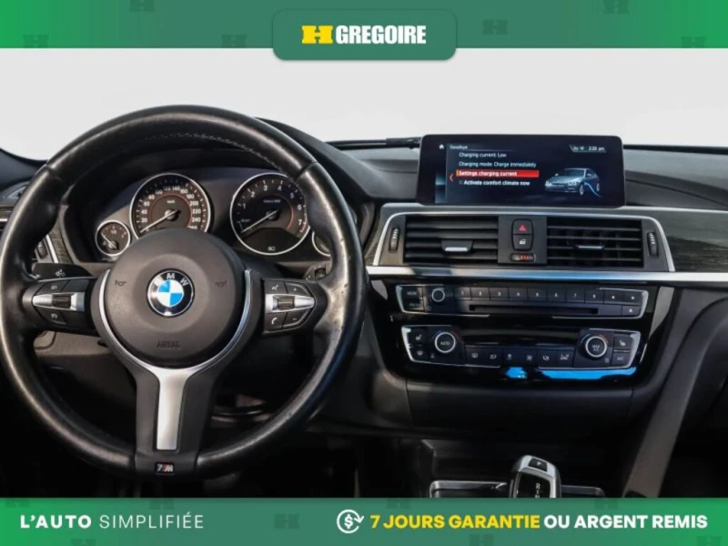 BMW 330 * 330e AUTO A/C CUIR TOIT NAV MAGS CAM RECUL BLUET, снимка 14 - Автомобили и джипове - 52868469