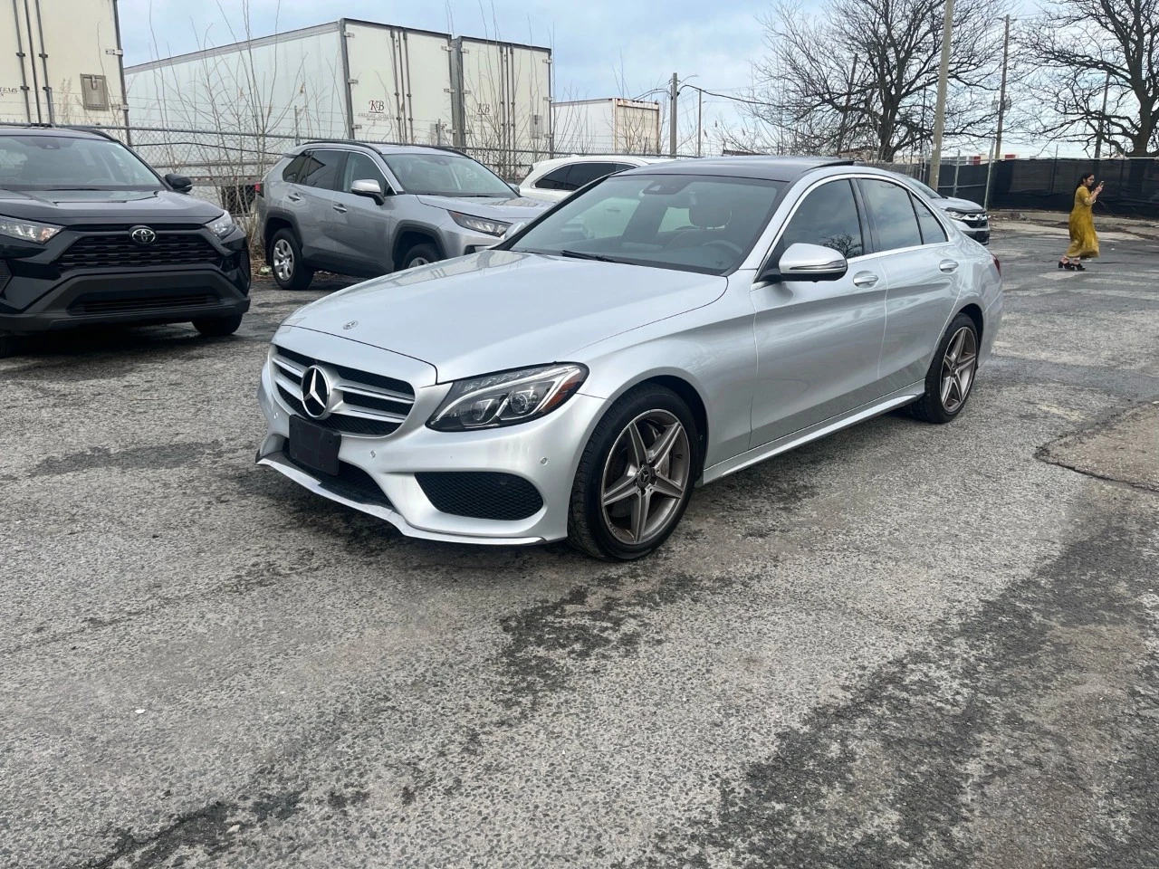 Mercedes-Benz C 300 4MATIC CAM* BLINDSPOT* KEYLESS* ПОДГРЕВ* , снимка 1