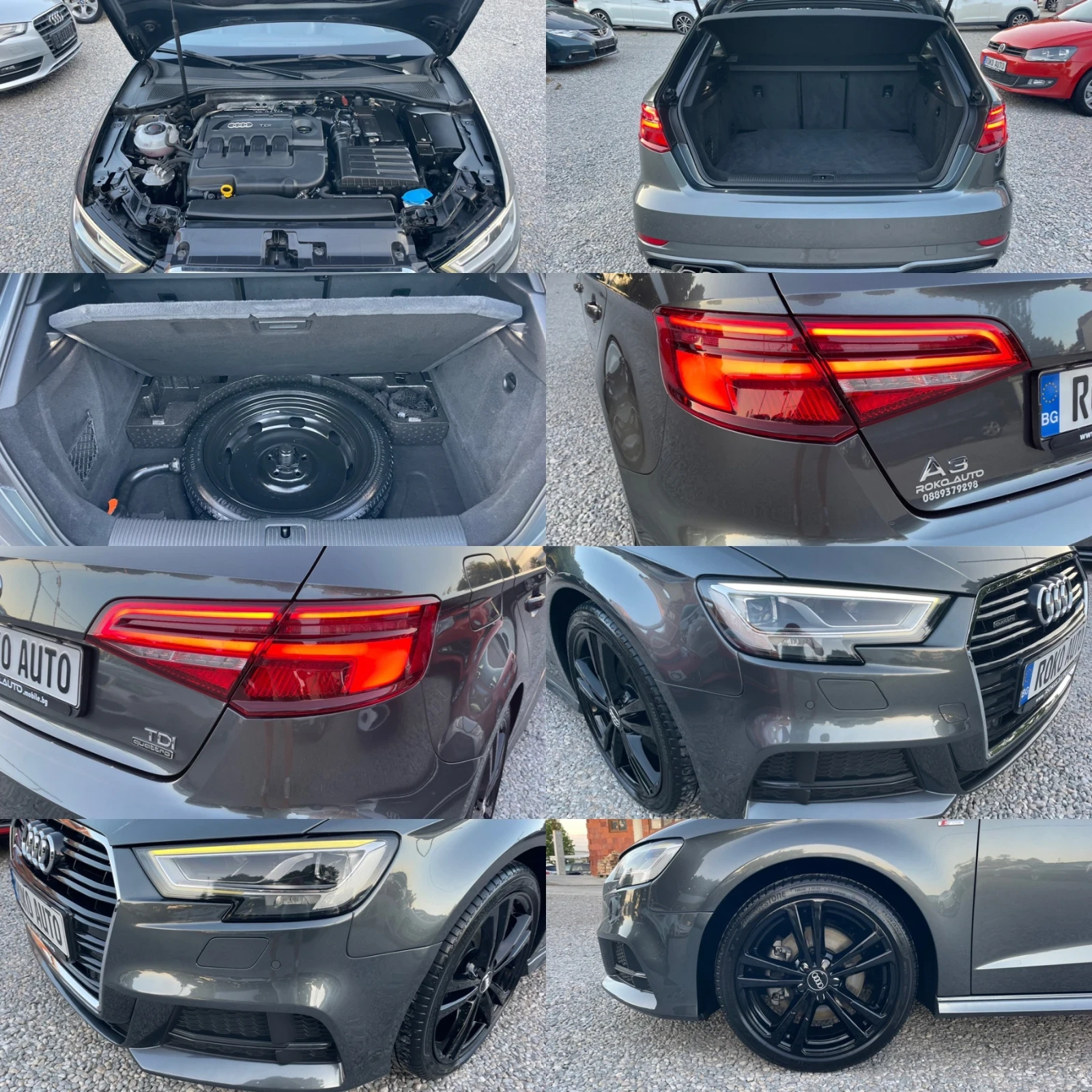 Audi A3 2.0TDI/4x4/FACELIFT/S LINE/NAVI//LED// | Mobile.bg   16