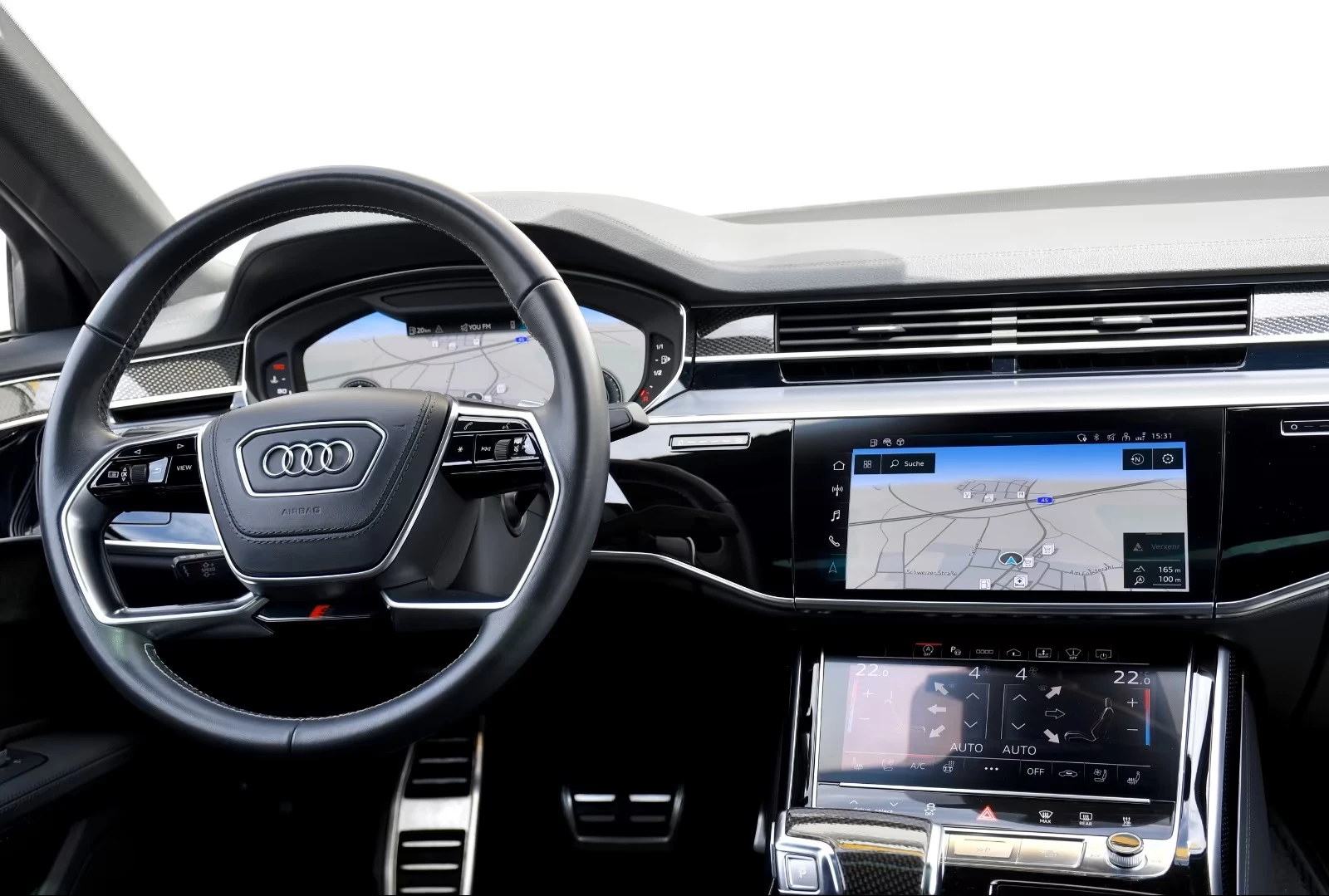 Audi S8 4.0TFSI qu Panorama Massage ACC - изображение 4