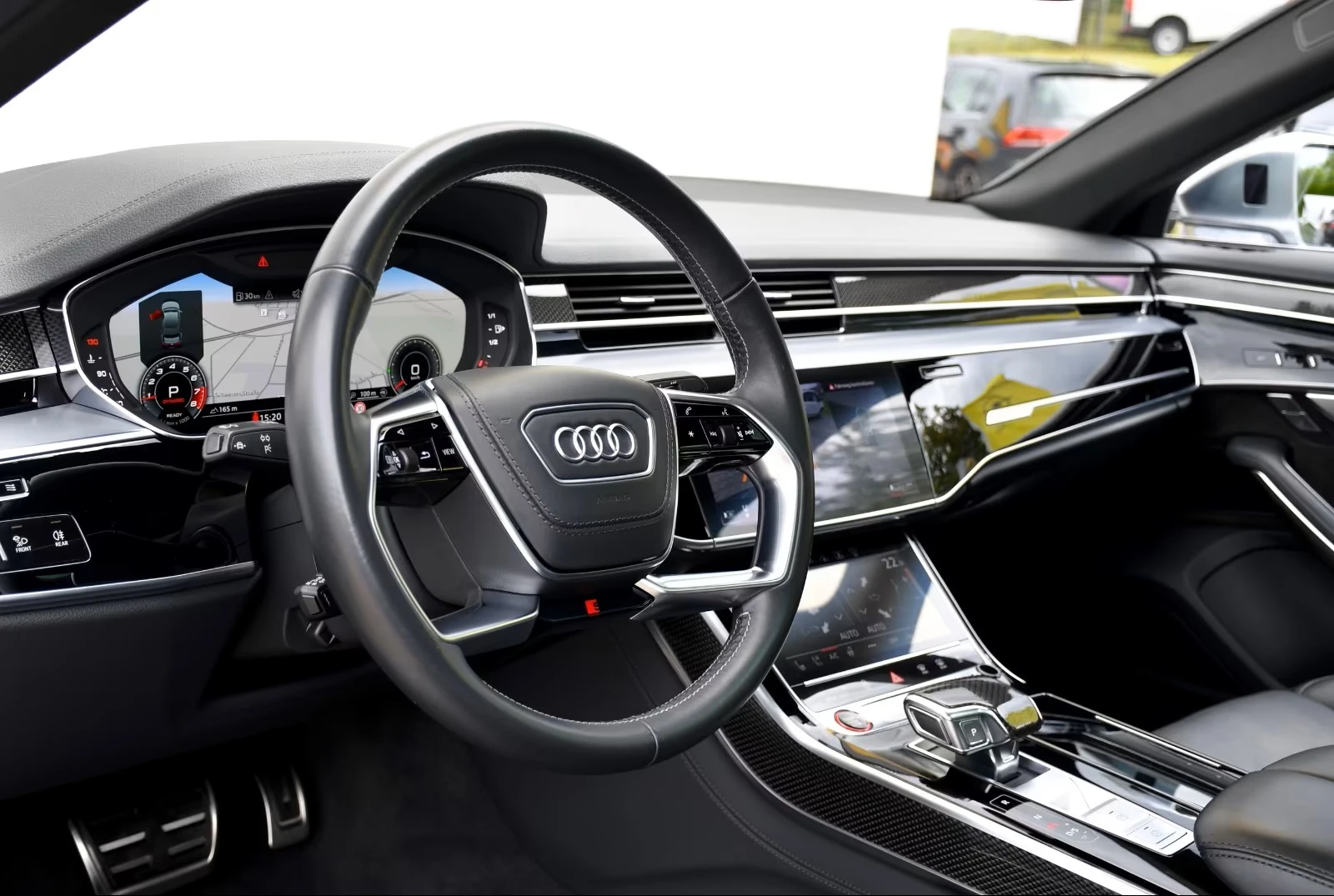 Audi S8 4.0TFSI qu Panorama Massage ACC - изображение 3