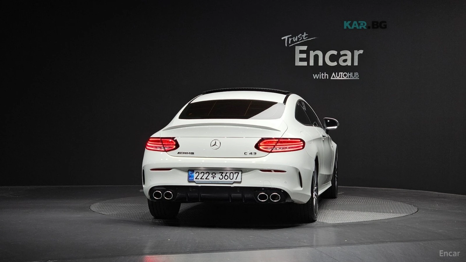 Mercedes-Benz C 43 AMG COUPE* КОЖА* НАВИ* ОБДУХВ* HUD* 360* ПАНО, снимка 4 - Автомобили и джипове - 55014838