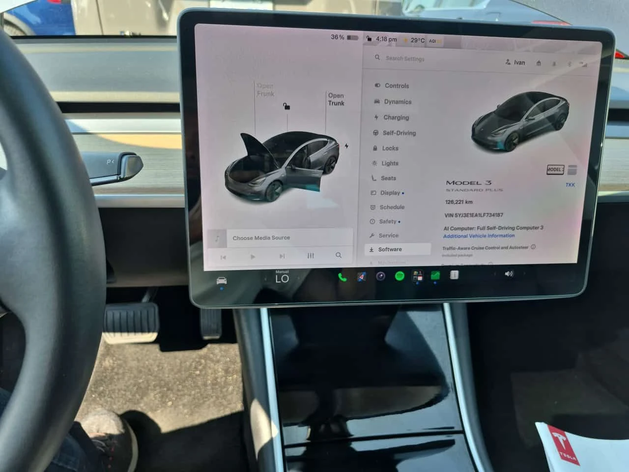 Tesla Model 3 * Standard Range Plus * CARFAX * БЕЗ ПЪРВОНАЧАЛНА , снимка 9 - Автомобили и джипове - 55585798