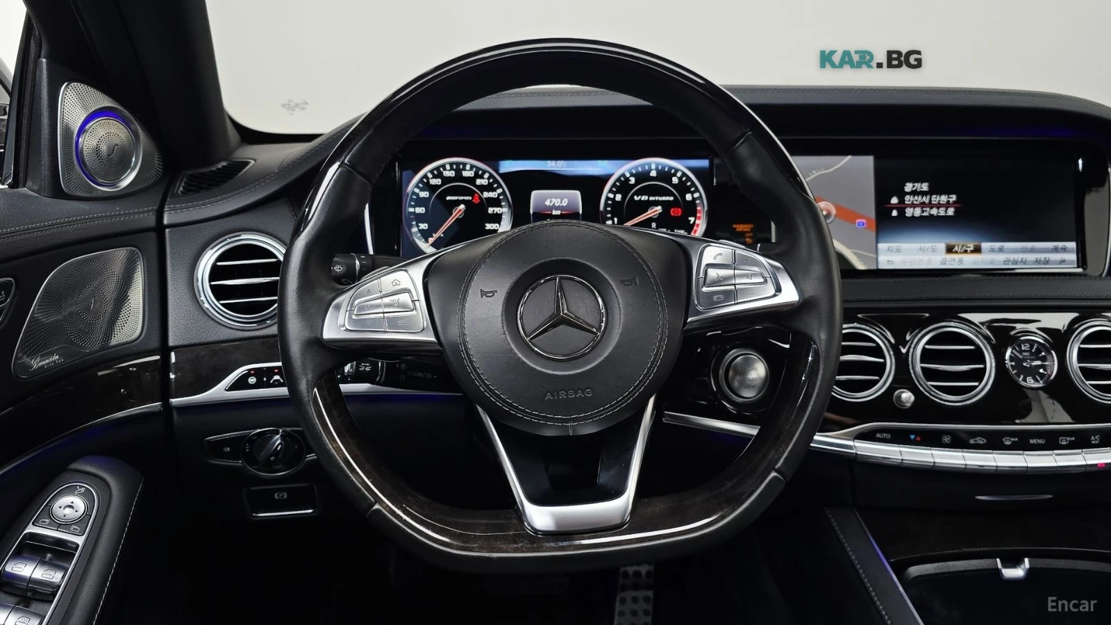 Mercedes-Benz S 63 AMG 4MATIC* HUD* 360* МАСАЖИ* ОБДУХ* ПАНО, снимка 11 - Автомобили и джипове - 55982448