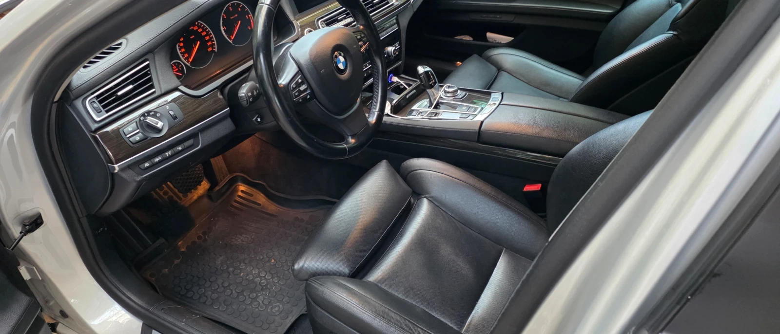 BMW 730 730 D 245 h.p / вакум / обдух/ печка/ хедъп/дистр , снимка 17 - Автомобили и джипове - 56555186