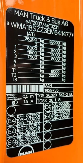 Man Tgs 26.320* СМЕТОСЪБИРАЧ* РОТОПРЕСА* FAUN* euro6* ВНОС, снимка 12