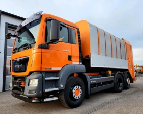 Man Tgs 26.320* СМЕТОСЪБИРАЧ* РОТОПРЕСА* FAUN* euro6* ВНОС, снимка 1