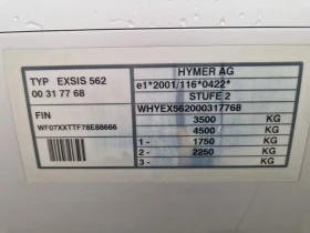 Кемпер HYMER / ERIBA Ех 562, снимка 13