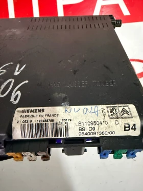 9640091380 BSI модул Peugeot 406 BSI D9 9640091380/00 S110950410, снимка 3 - Части - 53247200
