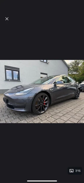 Обява за продажба на Tesla Model 3 Performance ~23 600 EUR - изображение 1