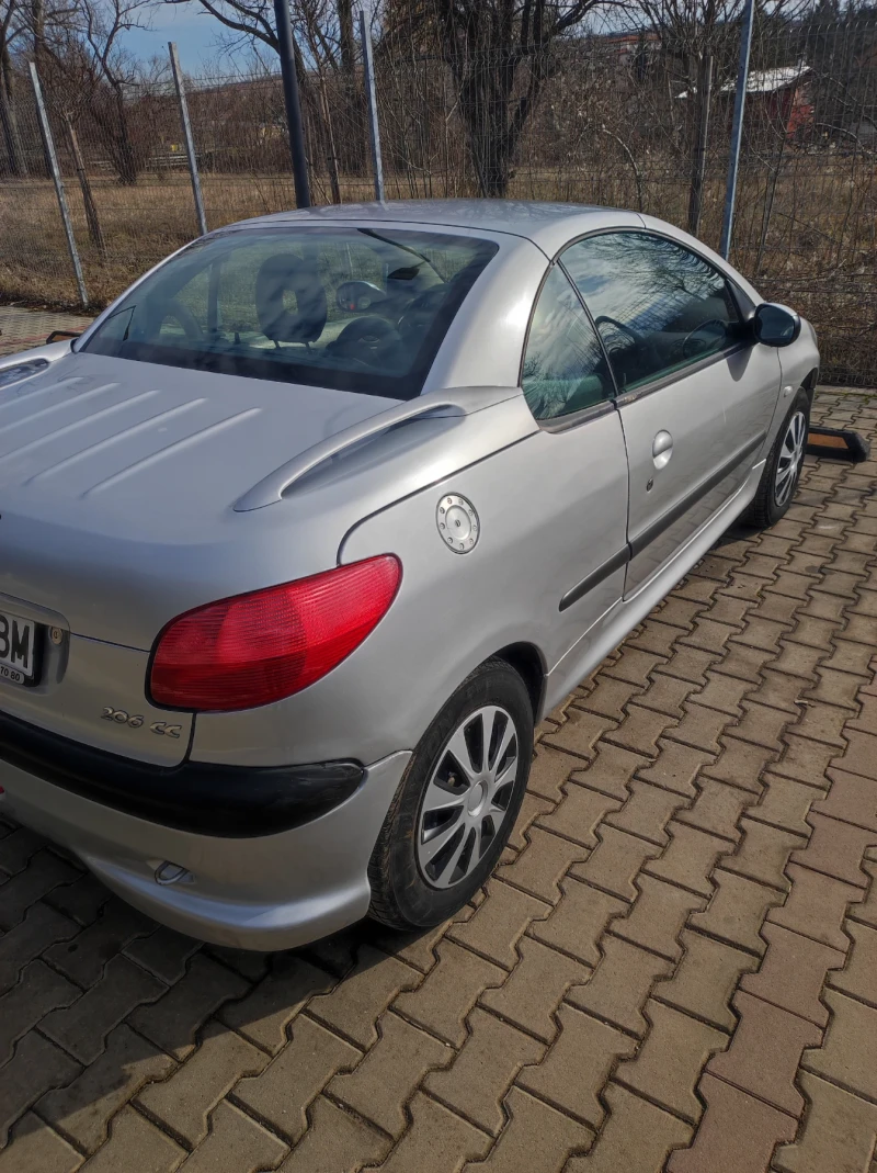 Peugeot 206 cc, снимка 3 - Автомобили и джипове - 49090730