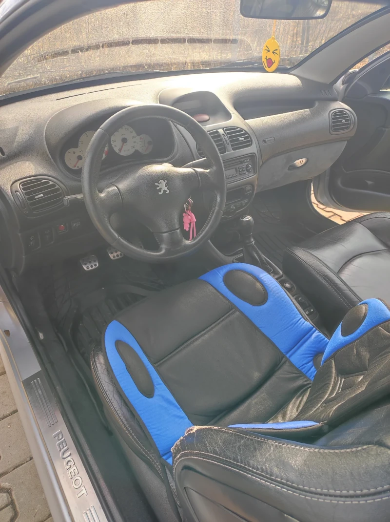 Peugeot 206 cc, снимка 8 - Автомобили и джипове - 49090730