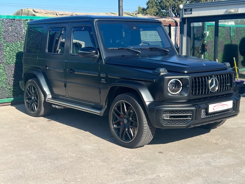 Mercedes-Benz G 63 AMG CARBON/LED/NAVI/BURMESTER/МАСАЖ/СОБСТВЕН ЛИЗИНГ, снимка 2 - Автомобили и джипове - 47726492