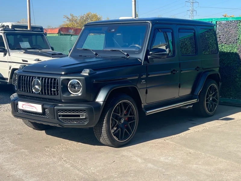 Mercedes-Benz G 63 AMG CARBON/LED/NAVI/BURMESTER/МАСАЖ/СОБСТВЕН ЛИЗИНГ, снимка 3 - Автомобили и джипове - 47726492