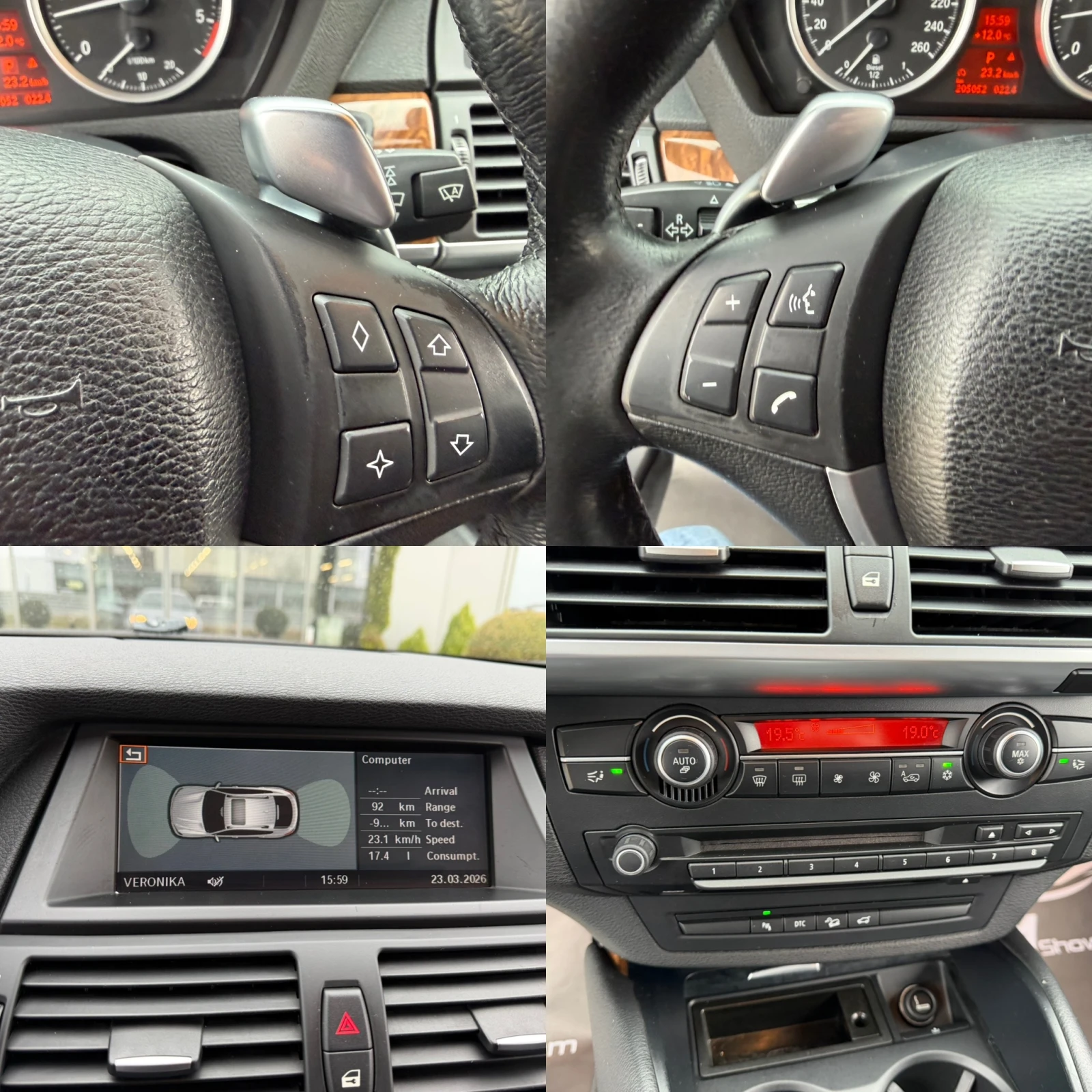 BMW X6 3.5SD-НАВИ-ПЕРА-ПАРКТРОНИК-RECARO-, снимка 14 - Автомобили и джипове - 53971462