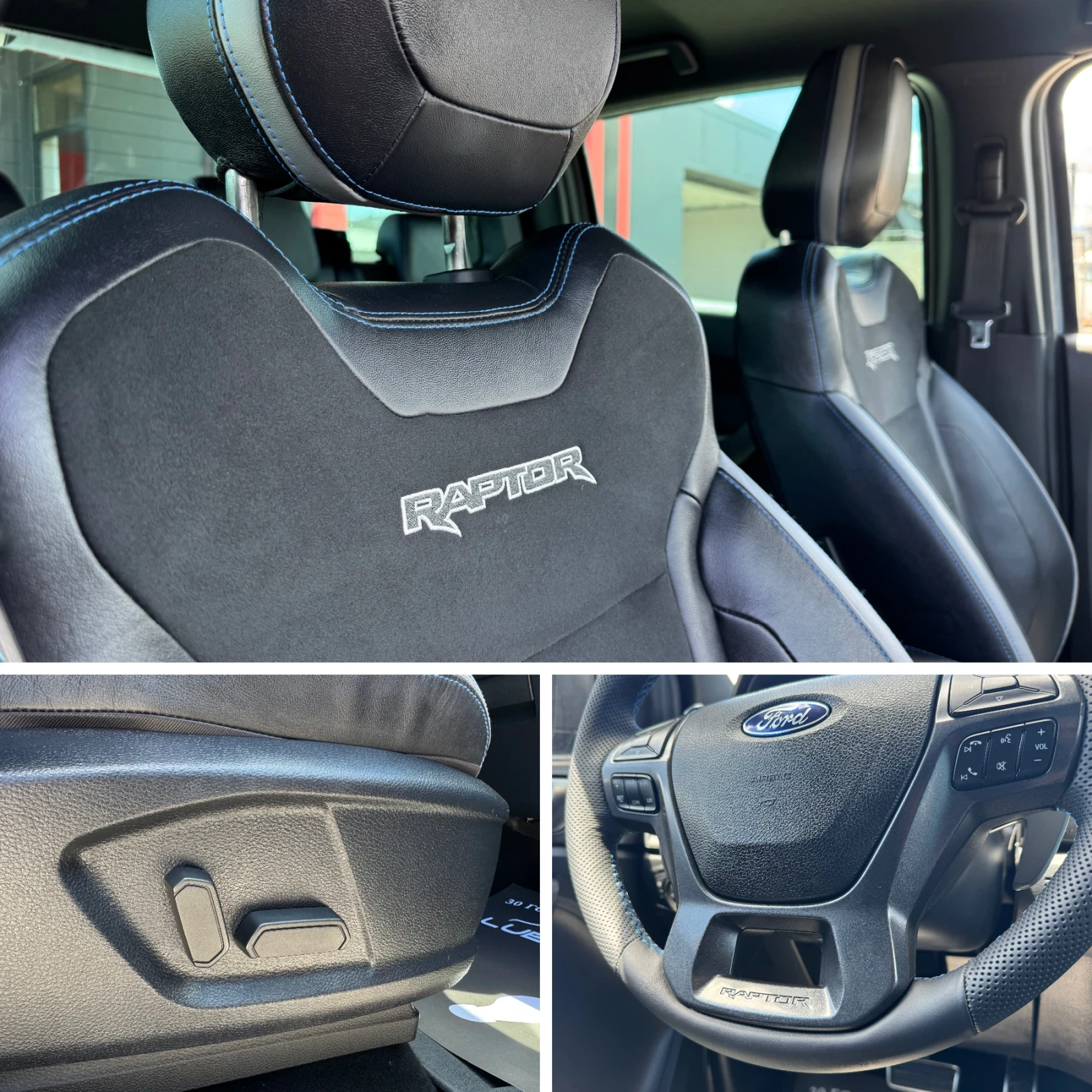 Ford Raptor 2.0D-CHRIS KYLE EDITION-CAMERA-ПОДГРЕВ-ОБДУХВАНЕ, снимка 17 - Автомобили и джипове - 54924148