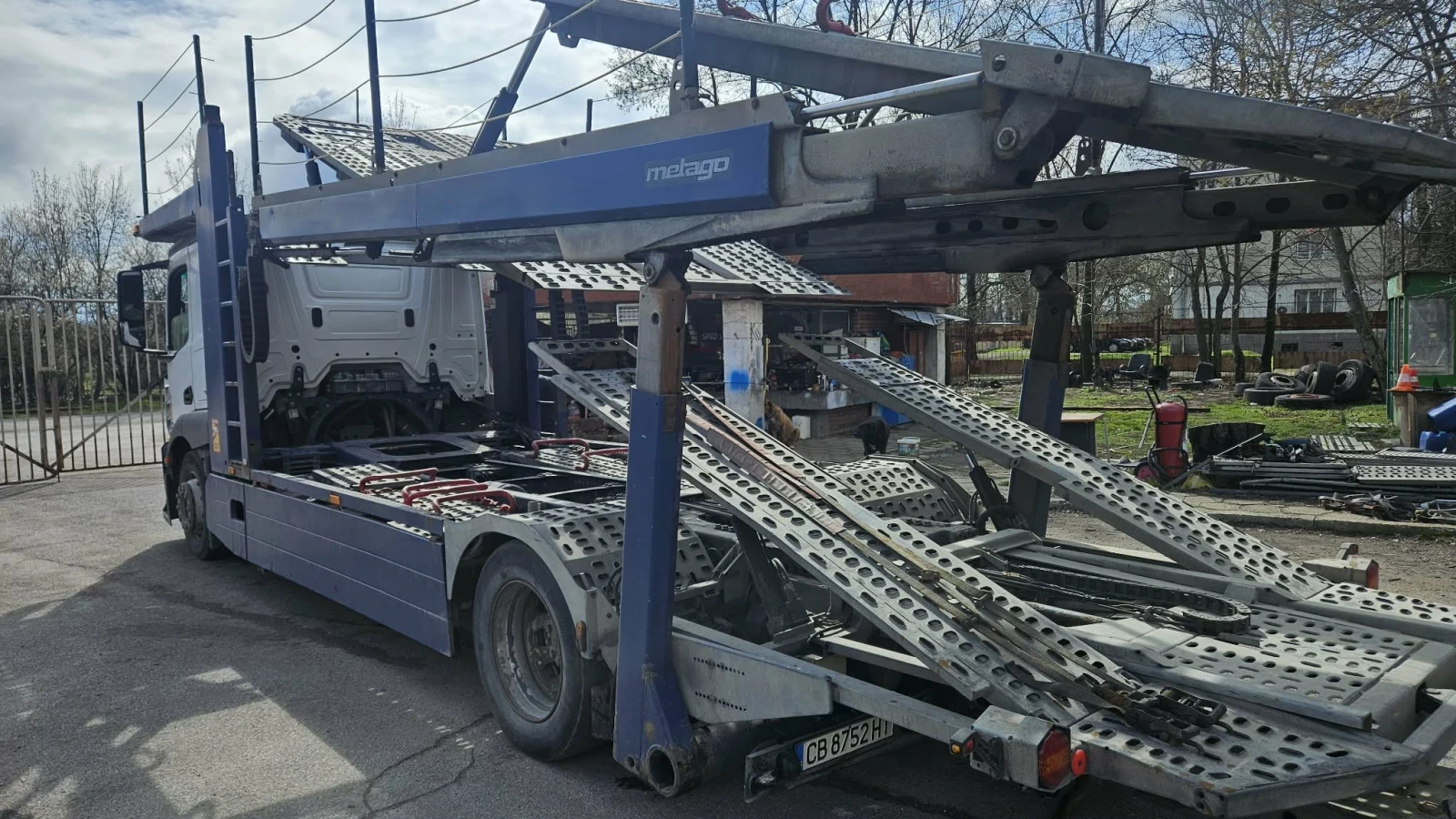 Mercedes-Benz Actros Kassbohrer Metago Super Trans , снимка 5 - Камиони - 54007180