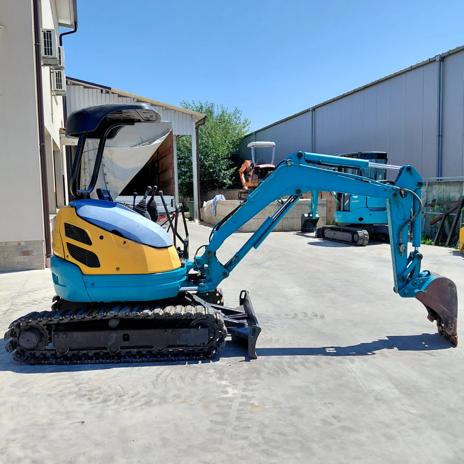 Багер Kubota U-20-3 * 1700 МОТОЧАСА * ЛИНИЯ ЗА ЧУК * , снимка 6 - Индустриална техника - 53965324