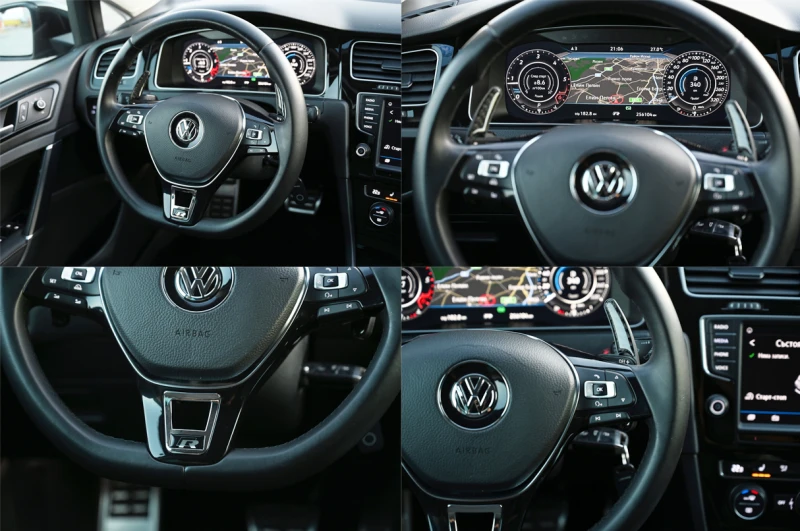 VW Golf 2.0tdi* R-line* 150кс* LED* Digital* Кожа* Подгрев, снимка 15 - Автомобили и джипове - 50916780