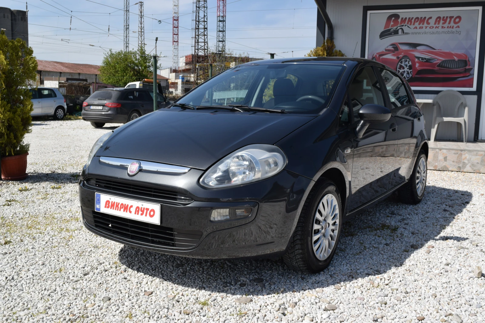 Fiat Punto EVO 1.4* 78 kc* ГАЗ, снимка 3 - Автомобили и джипове - 54225452
