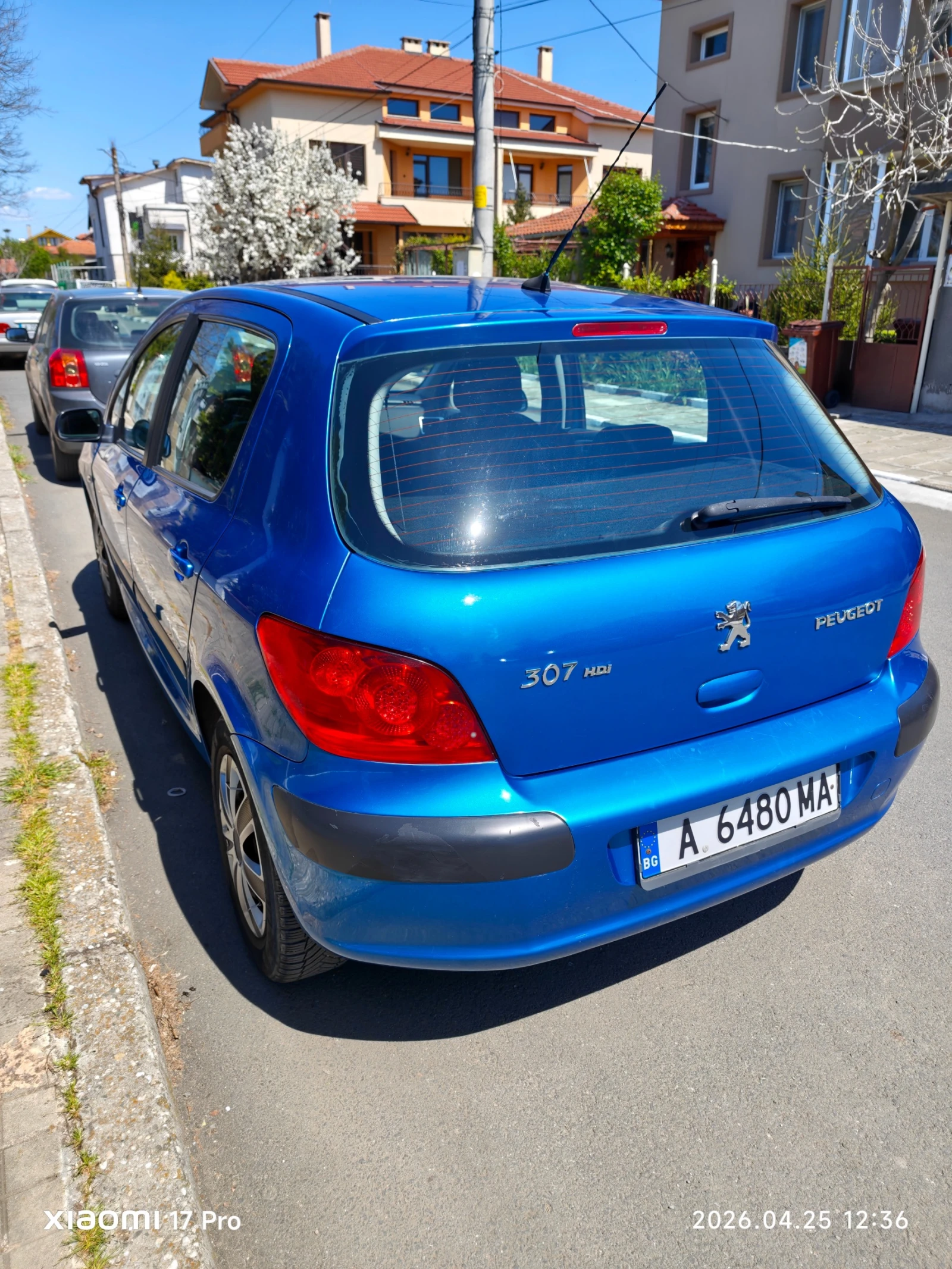 Peugeot 307 1.6HDi, снимка 5 - Автомобили и джипове - 54330629