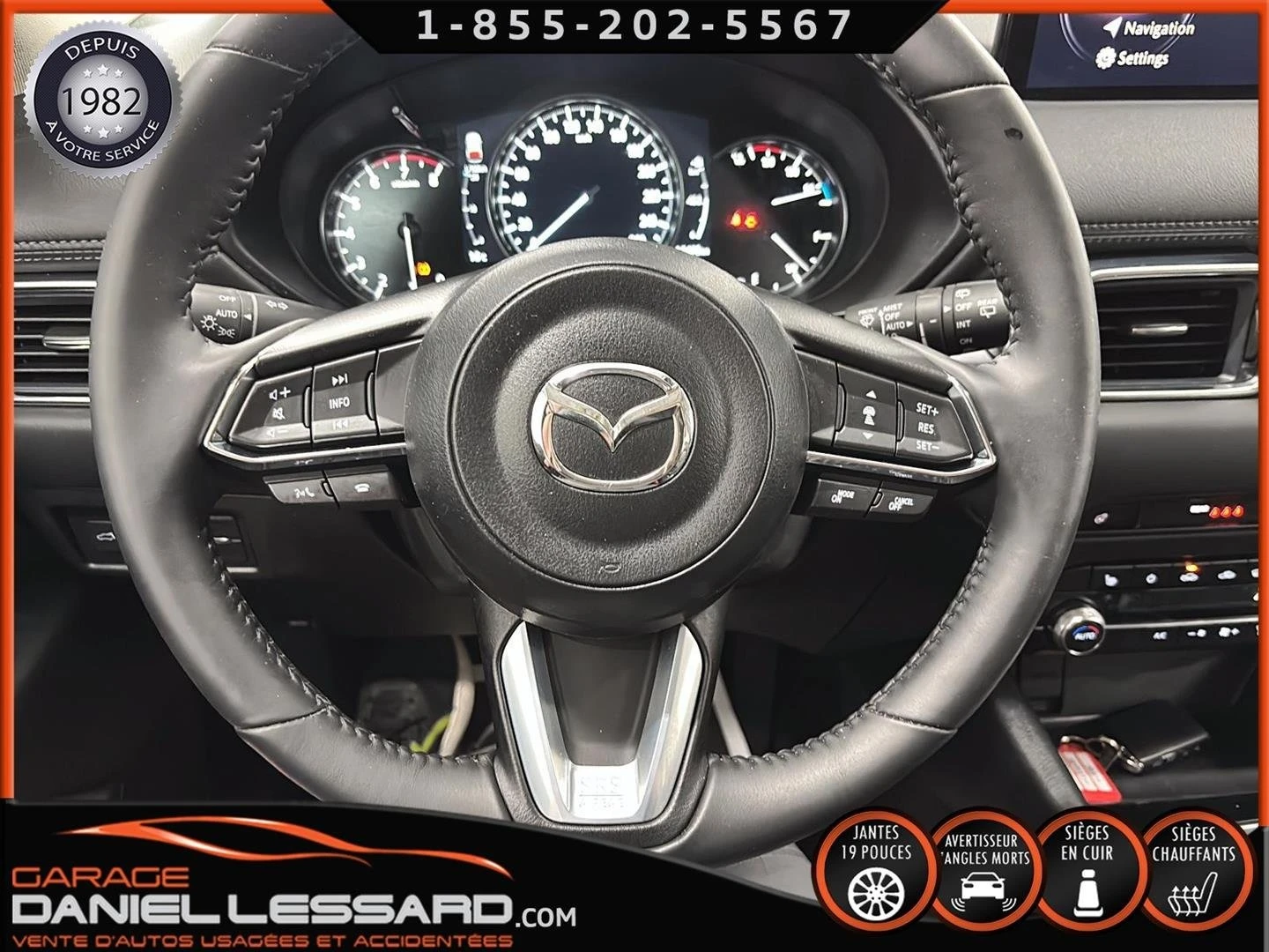 Mazda CX-5 2.5L SKYACTIV-G/4X4/КОЖА/КРАЙНА ЦЕНА, снимка 9 - Автомобили и джипове - 56295379
