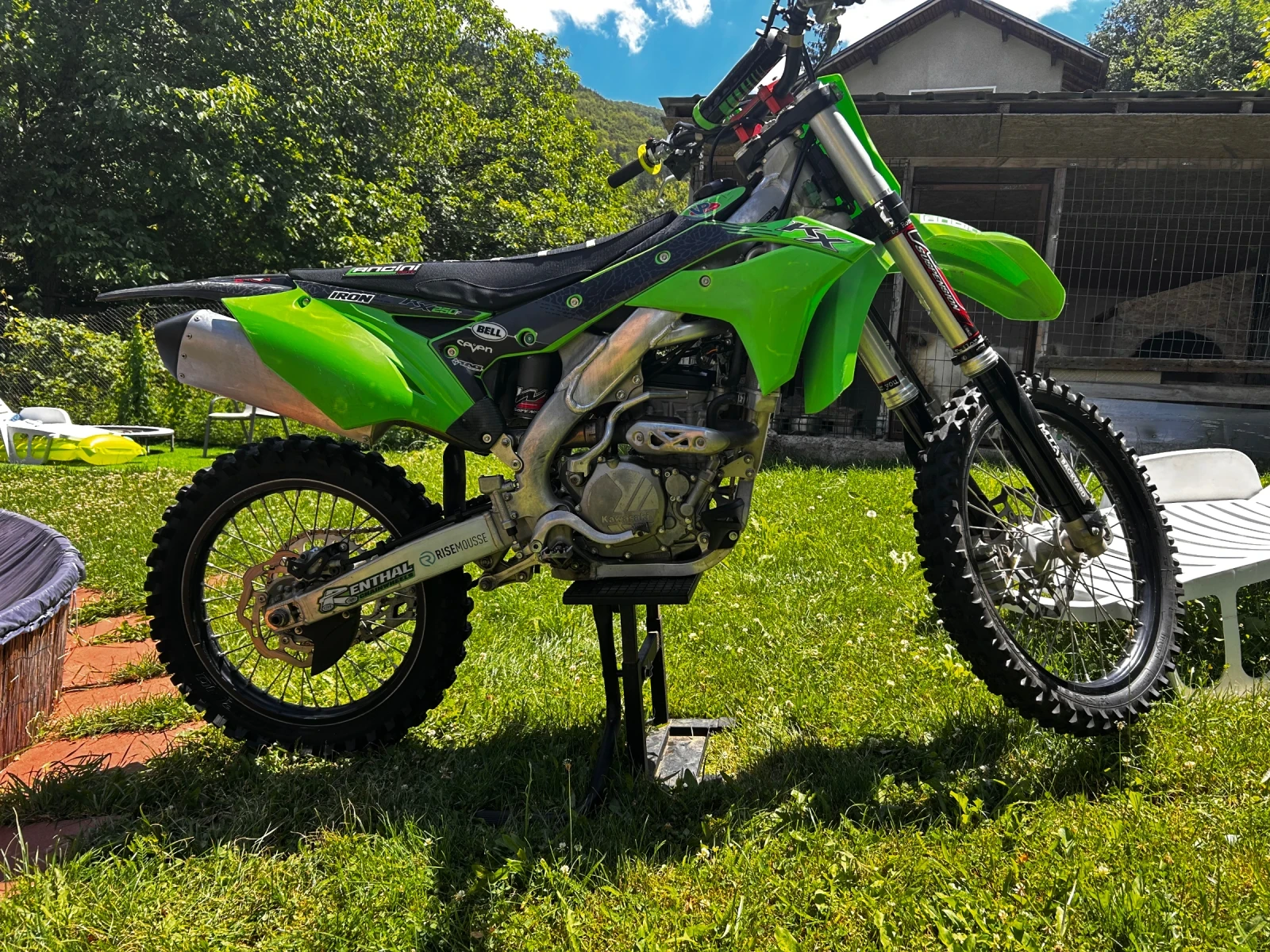 Kawasaki Kx Кросов, снимка 3 - Мотоциклети и мототехника - 55161818
