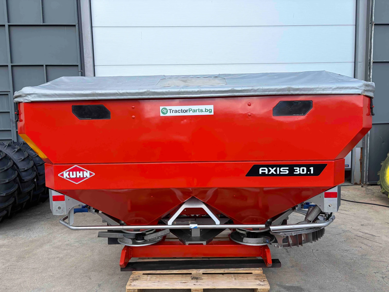 Торачка Kuhn Axis 30.1 с компютър QUANTRON E, снимка 2 - Селскостопанска техника - 54931294