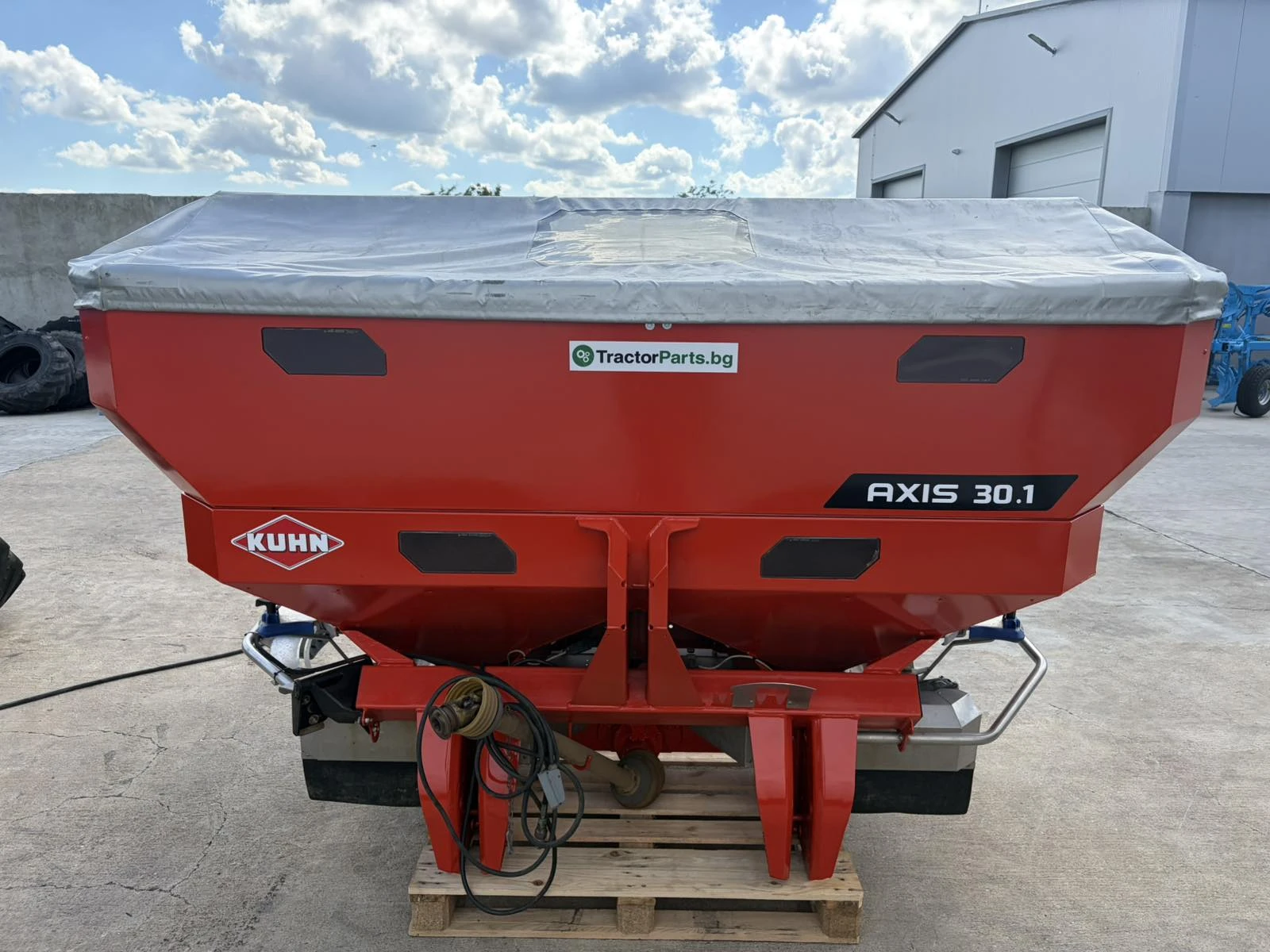 Торачка Kuhn Axis 30.1 с компютър QUANTRON E, снимка 6 - Селскостопанска техника - 54931294