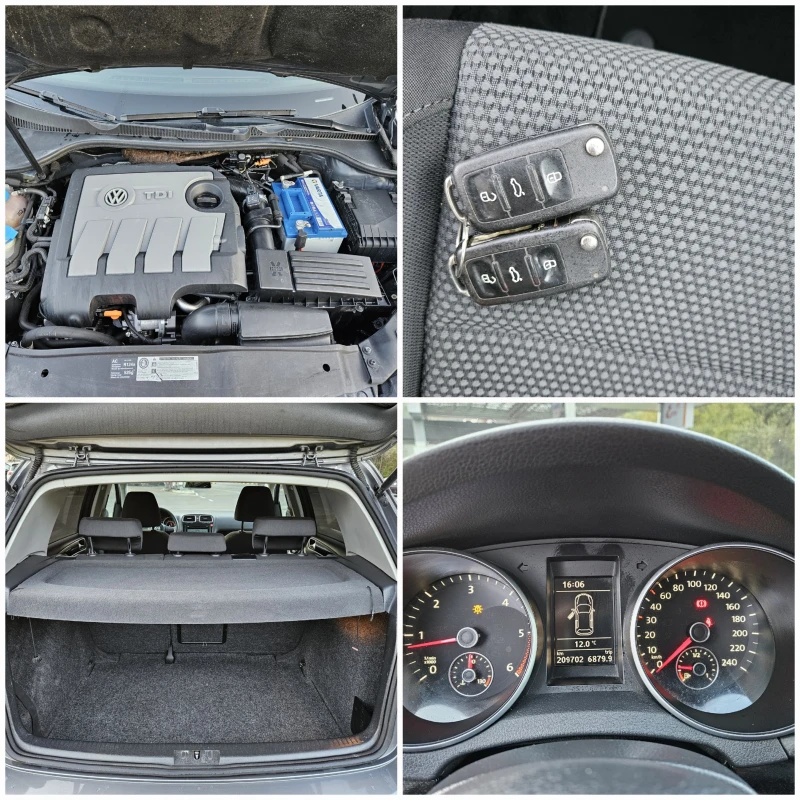 VW Golf 1.6 Tdi Klima/Euro5A, снимка 16 - Автомобили и джипове - 47639641