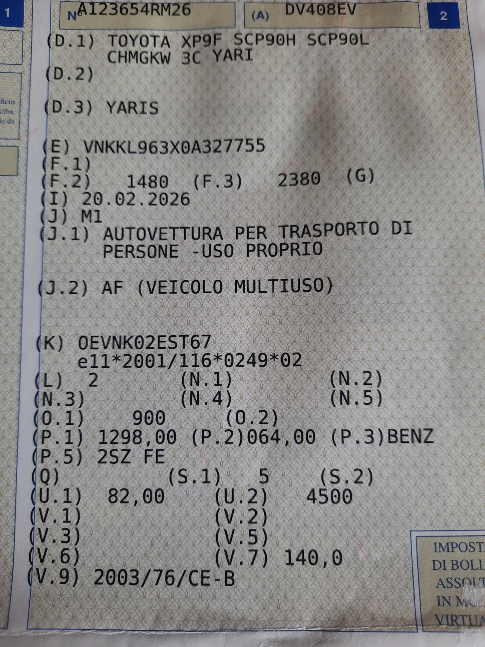 Toyota Yaris 1.3i 154хл.км !!!!, снимка 12 - Автомобили и джипове - 54078662