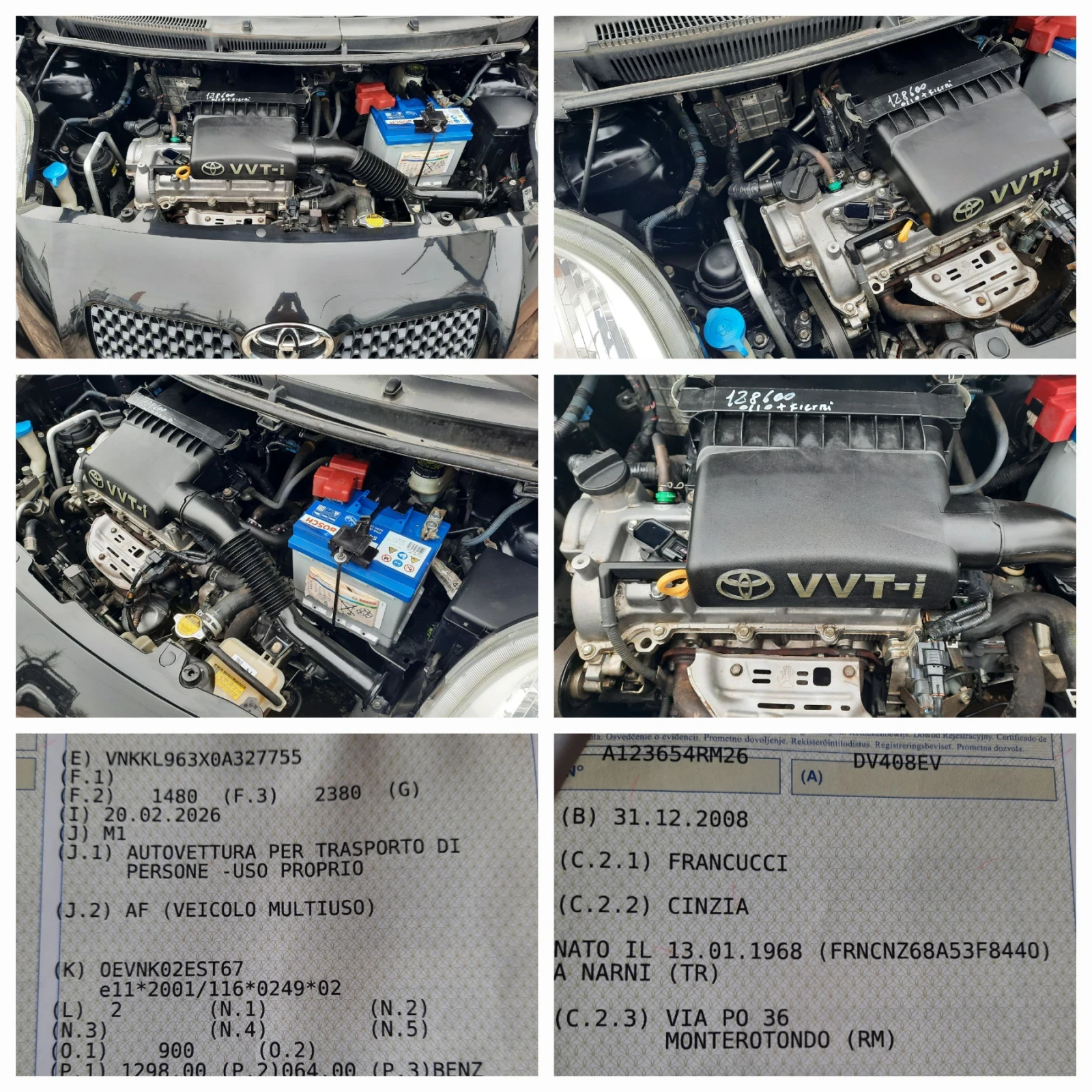 Toyota Yaris 1.3i 154хл.км !!!!, снимка 15 - Автомобили и джипове - 54078662