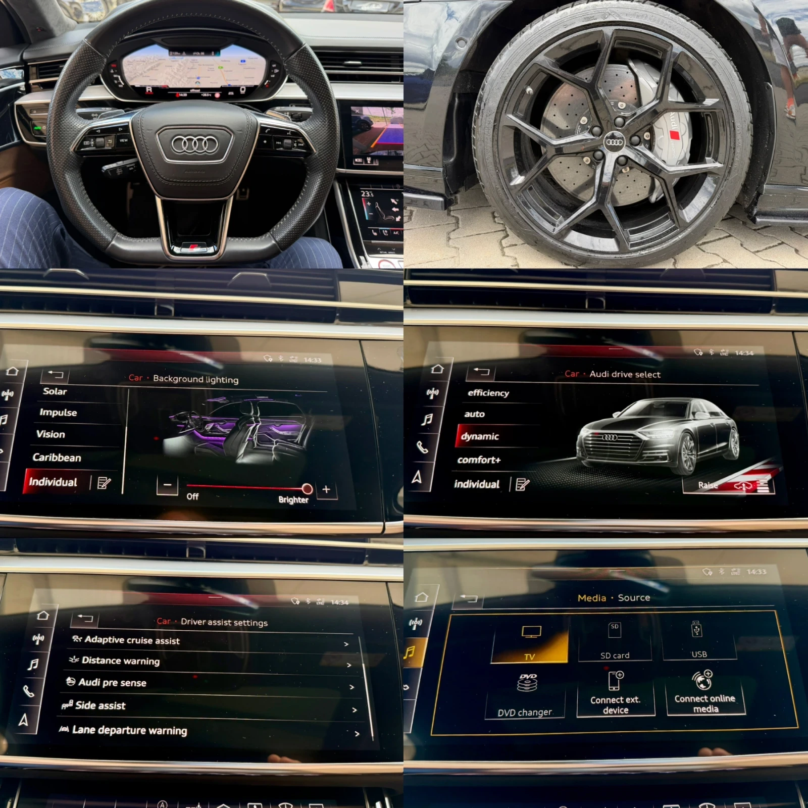 Audi S8 CERAMIC#LASER#EXCLUSIVE#PANORAMA#FULL FULL | Mobile.bg � ����������� 14