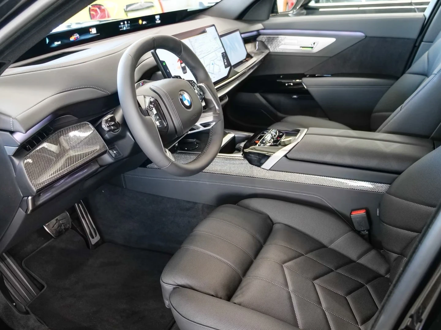 BMW 740 FACELIFT XDRIVE M-SPORT-PRO B&W PANORAMA , снимка 9 - Автомобили и джипове - 55968106