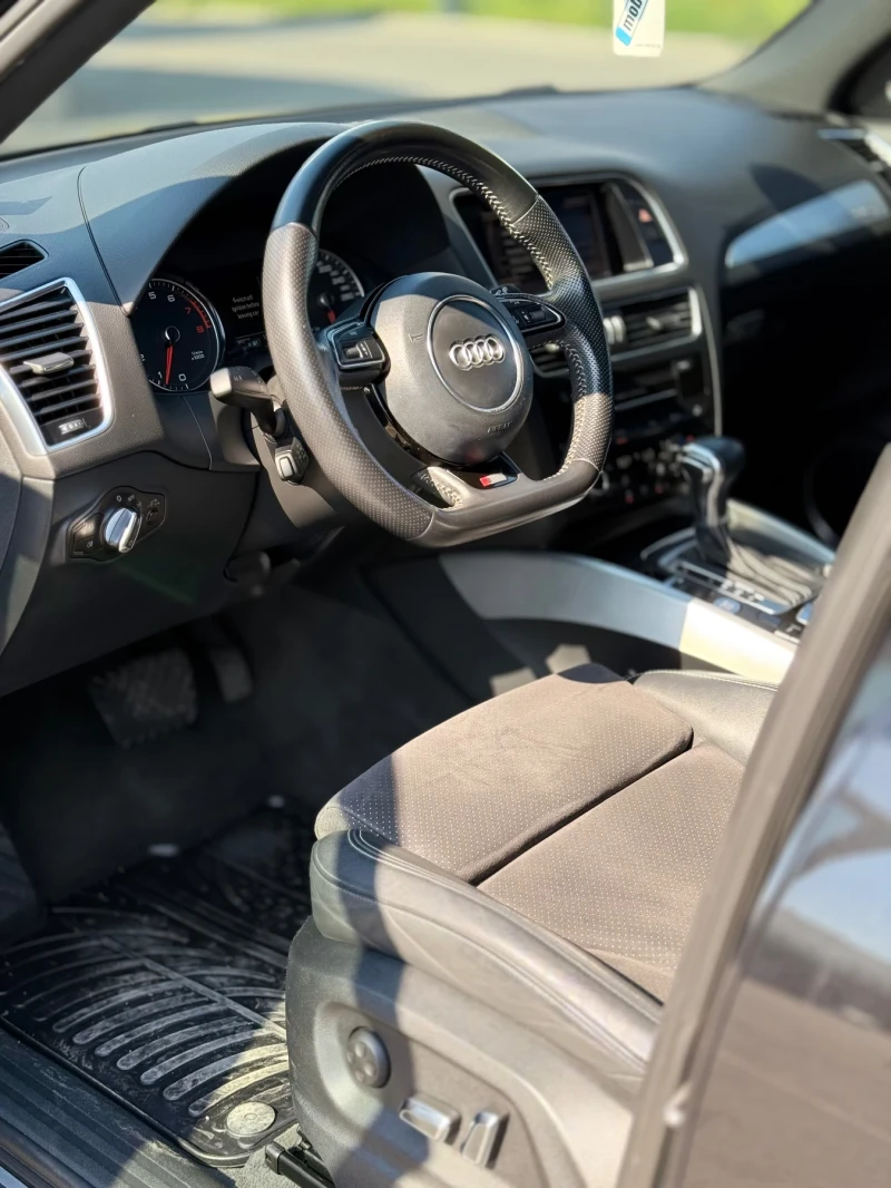 Audi Q5 2.0ТFSI* 3x S-LINE* Памет* Панорама* B&O* Deadzone, снимка 7 - Автомобили и джипове - 52637372