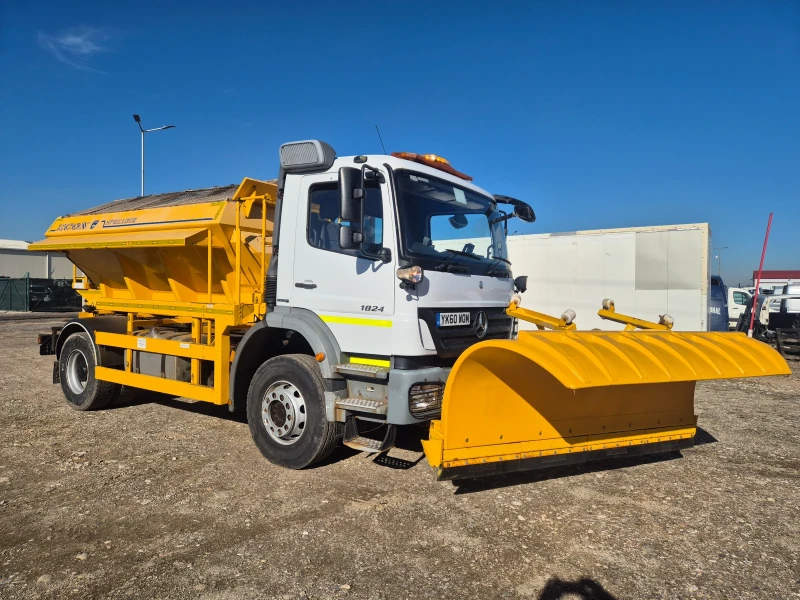 Mercedes-Benz 1824 снегорин