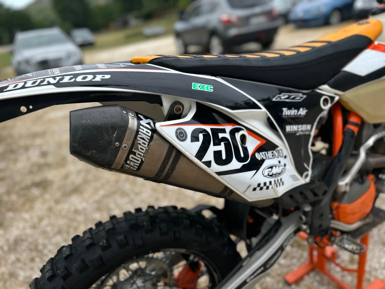 Ktm 250 EXC-F Six Days AKRAPOVIC - изображение 8