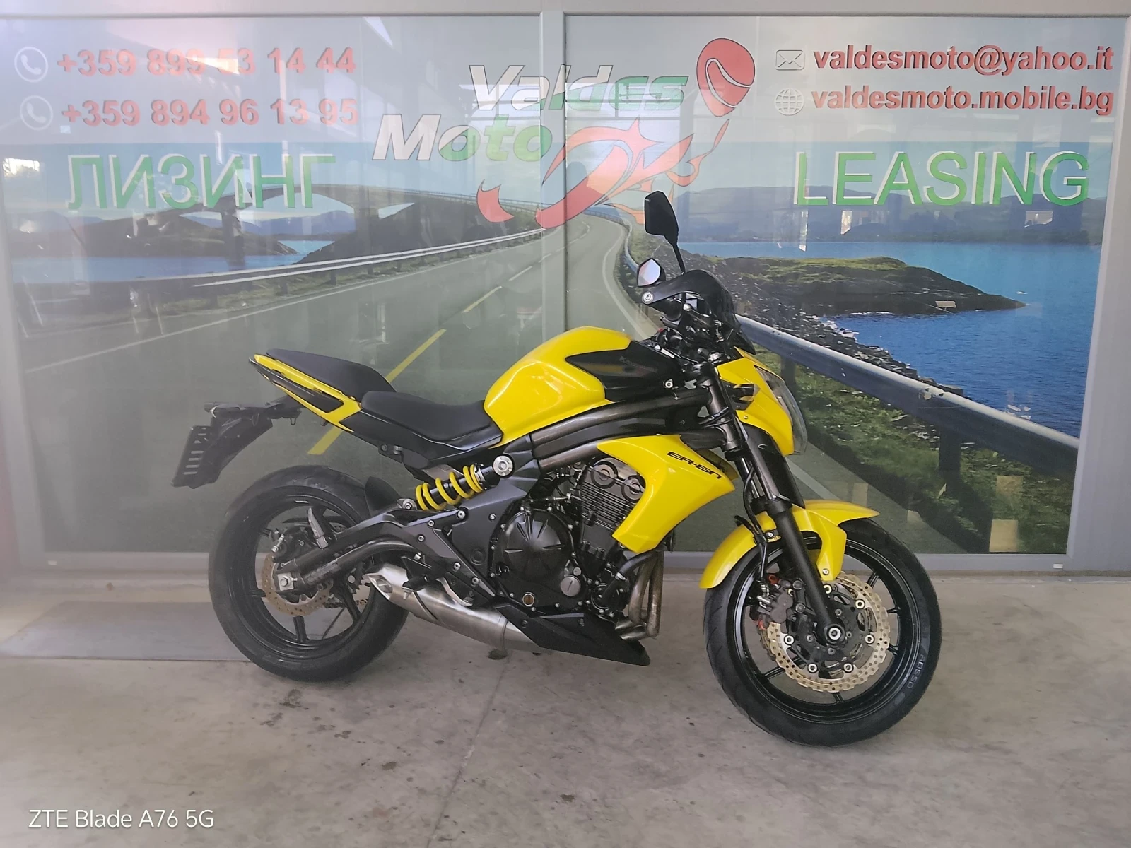 Kawasaki ER 650, снимка 4 - Мотоциклети и мототехника - 55433789