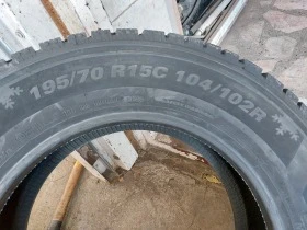 Гуми Зимни 195/70R15, снимка 6 - Гуми и джанти - 38517381