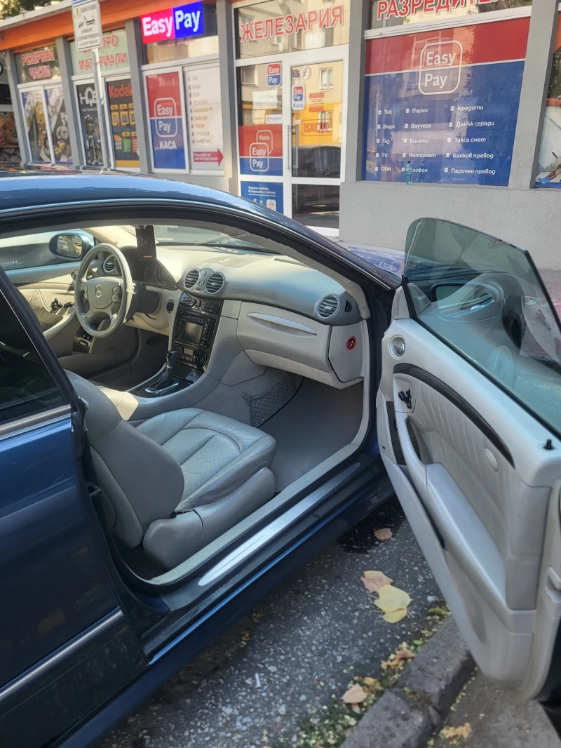 Mercedes-Benz CLK  500 AMG PAKET/ AVTOMAT/KOJA , снимка 11 - Автомобили и джипове - 52668930