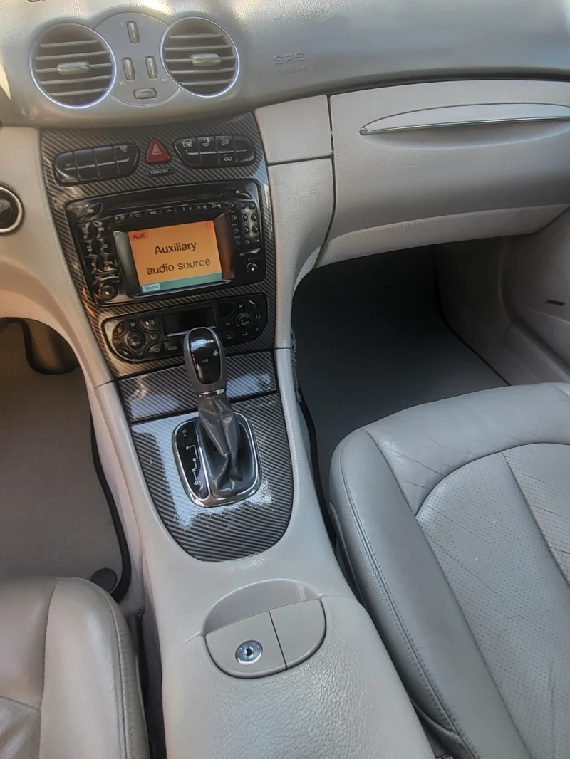 Mercedes-Benz CLK  500 AMG PAKET/ AVTOMAT/KOJA , снимка 12 - Автомобили и джипове - 52668930