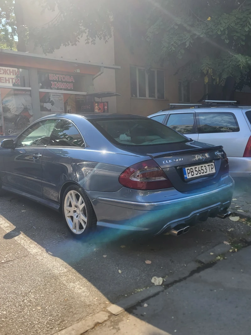 Mercedes-Benz CLK  500 AMG PAKET/ AVTOMAT/KOJA , снимка 6 - Автомобили и джипове - 52668930