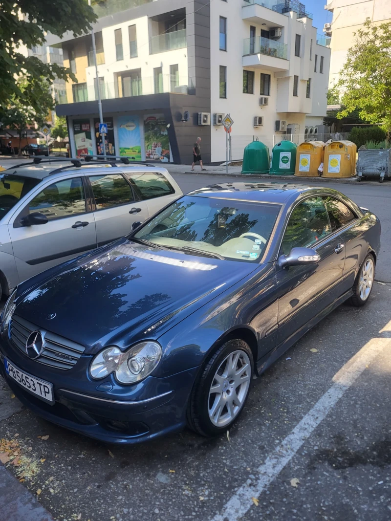 Mercedes-Benz CLK  500 AMG PAKET/ AVTOMAT/KOJA , снимка 3 - Автомобили и джипове - 52668930
