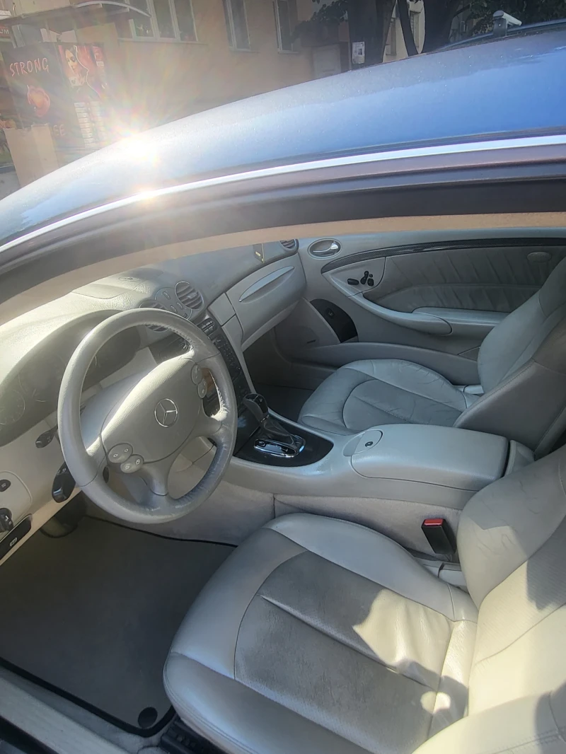 Mercedes-Benz CLK  500 AMG PAKET/ AVTOMAT/KOJA , снимка 13 - Автомобили и джипове - 52668930