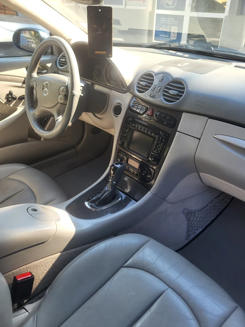 Mercedes-Benz CLK  500 AMG PAKET/ AVTOMAT/KOJA , снимка 10 - Автомобили и джипове - 52668930